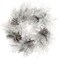24" Christmas Snow Pine Wreath with Pine Cones - Set of 2, Perfect for Winter Decor, Holiday Accents & Front Door Displays - 2024 Christmas Collection, Floral Home by Artificial Flowers